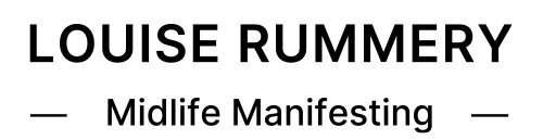 LOUISE RUMMERY: The Midlife Manifestor Logo